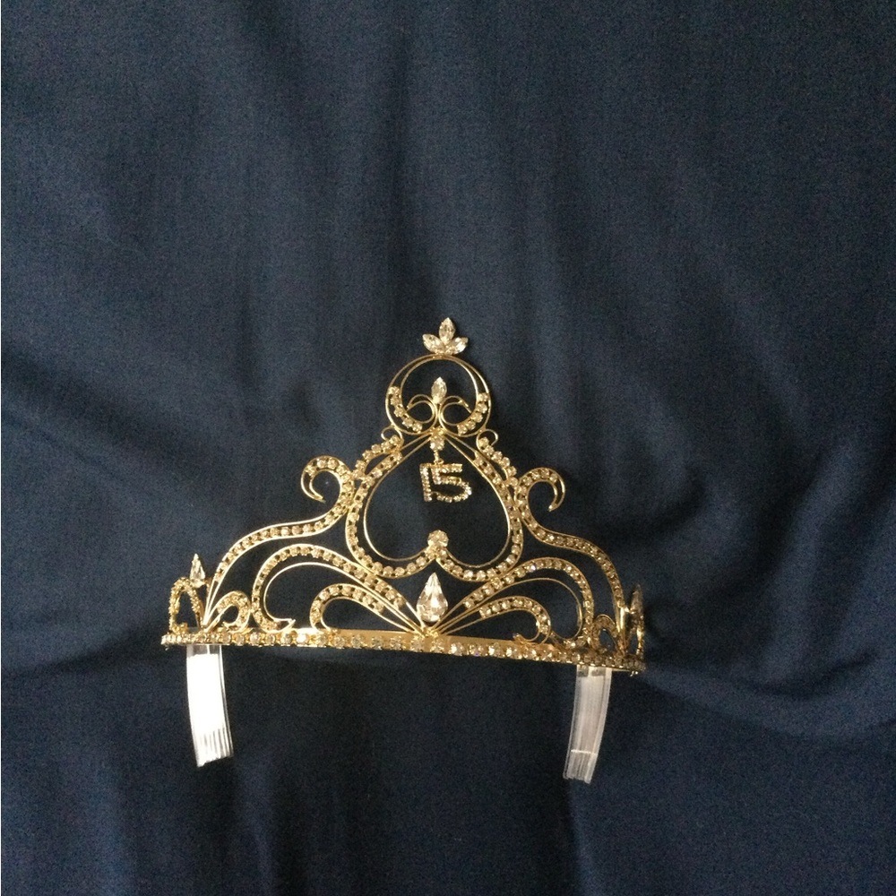 Quinceañera 15 tiara crown